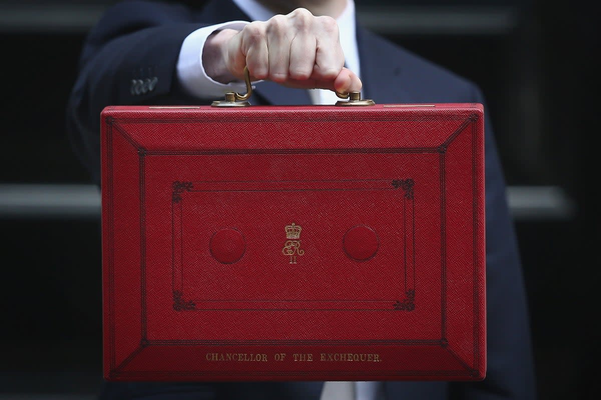 The Chancellor’s red box on Budget day (Getty Images)