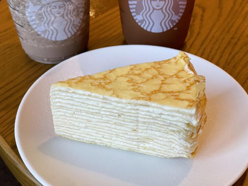 引入「現烤專案」，蛋糕材料來自法國呢！ （圖：Starbucks 