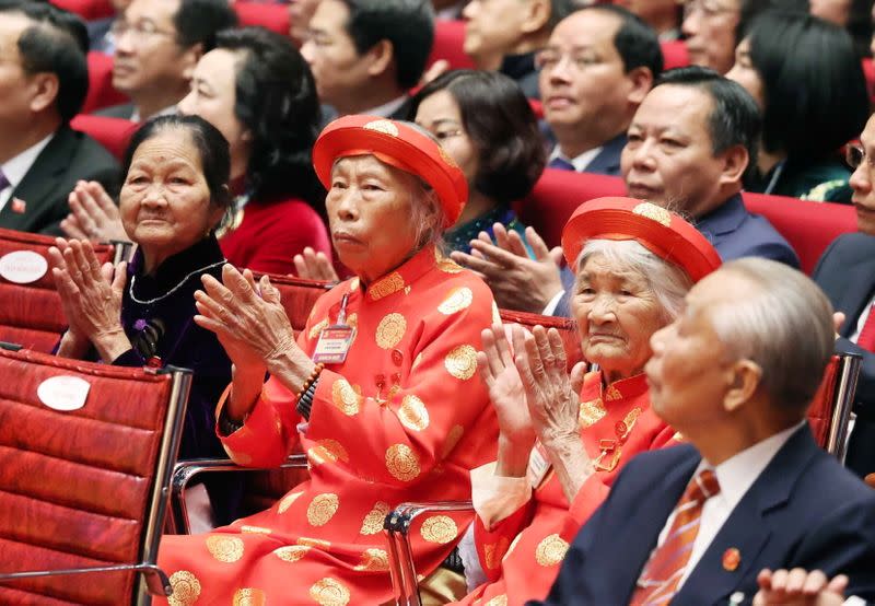 The 13th national congress of the ruling communist party of Vietnam in Hanoi