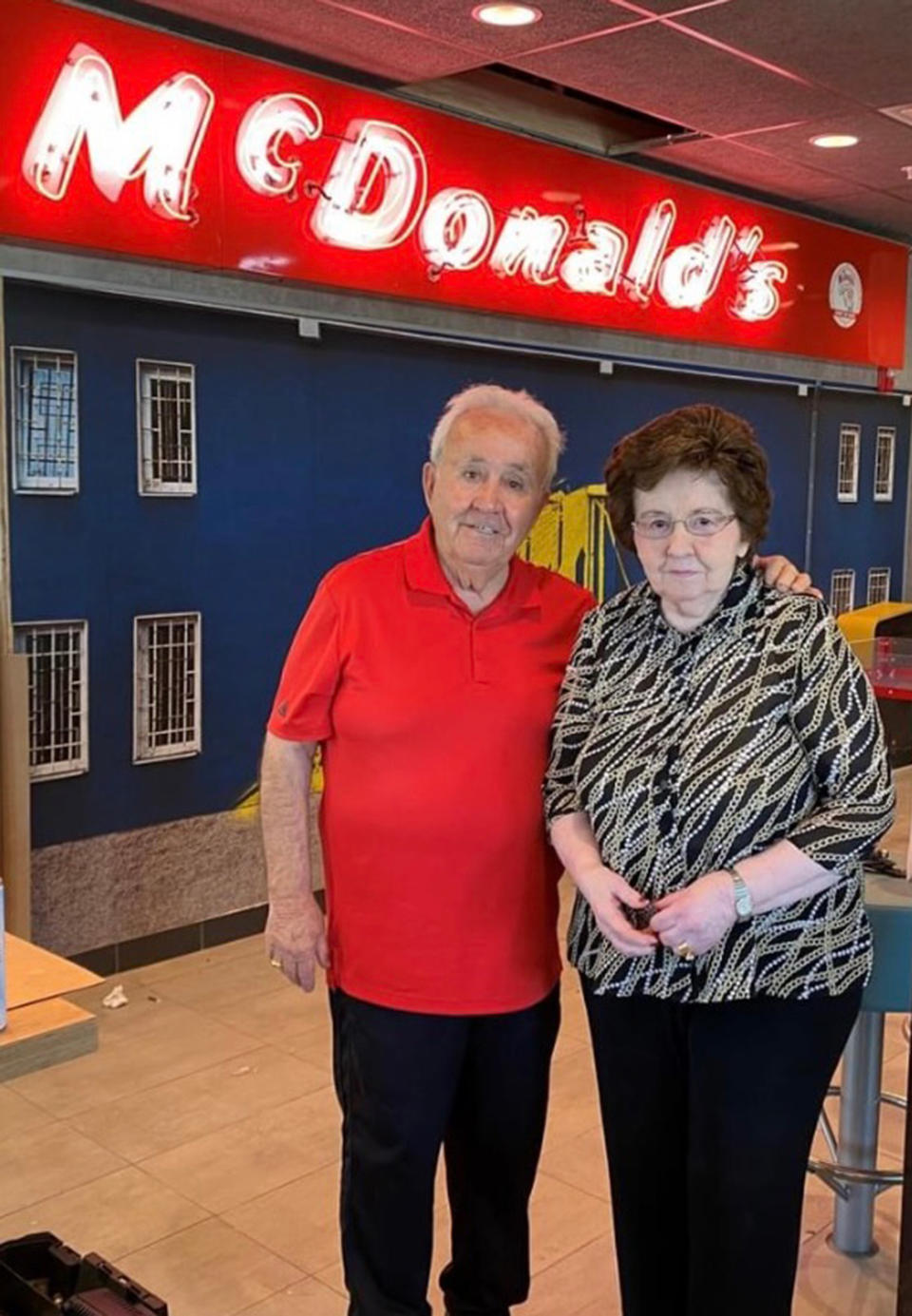 Tony and his wife Effie.
 (Courtesy Tony Philiou / McDonald's)