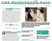 The Huffington Post — Then (On the day of its launch, May 2005)