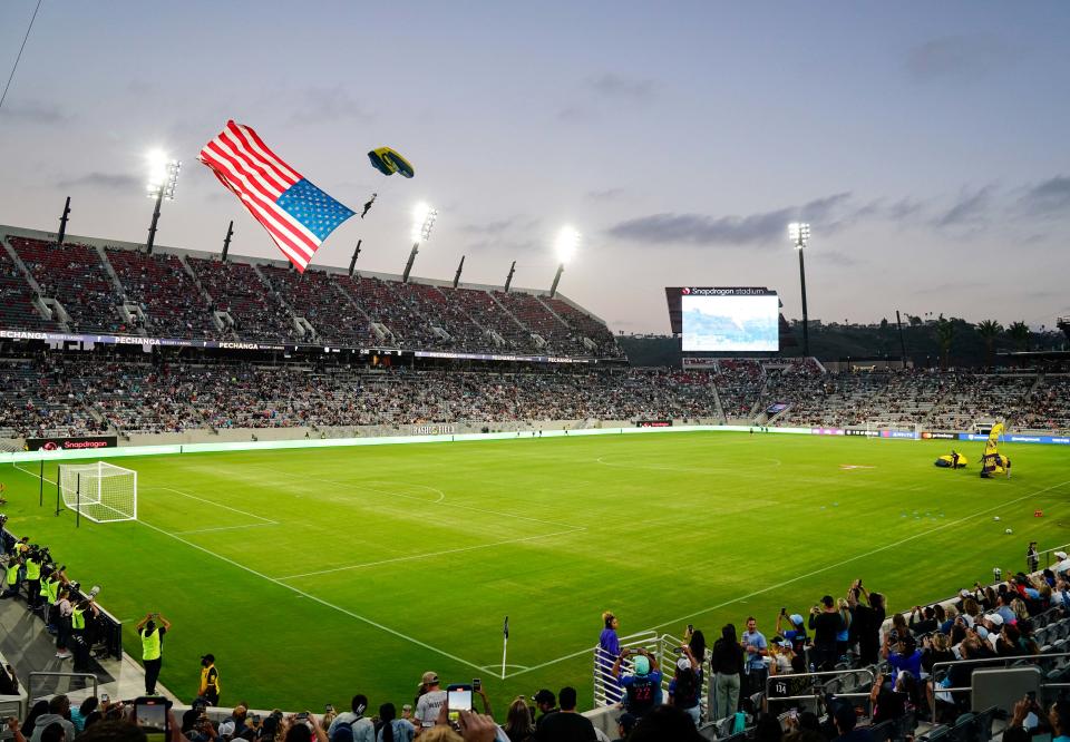 Snapdragon Stadium also is home to the NWSL's San Diego Wave FC.