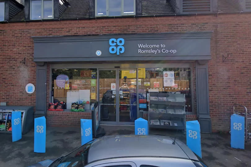 A general view of the Co-op store on St. Kenelm's Road