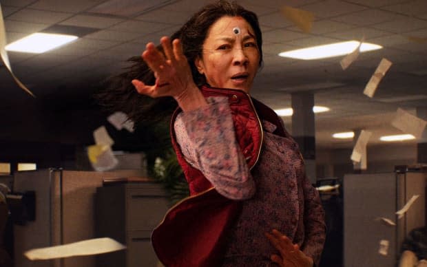 Michelle Yeoh in "Everything Everywhere All at Once"<p>A24</p>