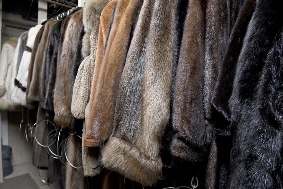 Encore Resale Fashions, which is celebrating its 50th anniversary, features a fur room.