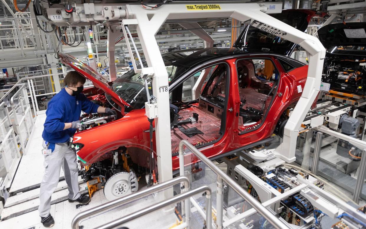 germany car manufacturing industry factory activity