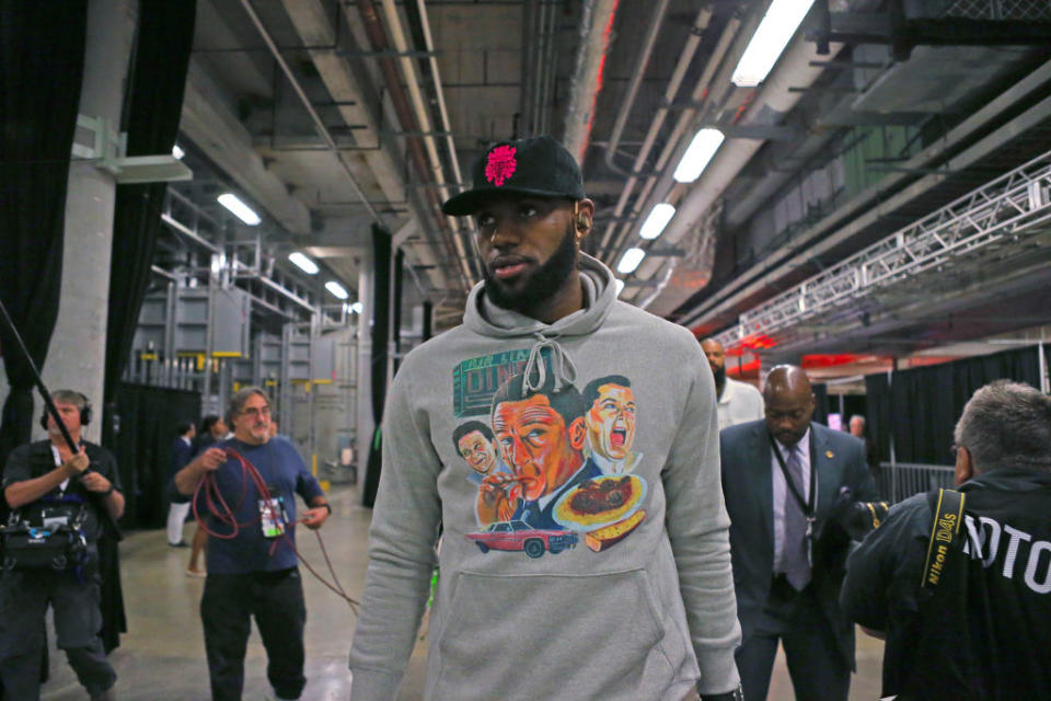 LeBron James has not played since injuring his groin on Christmas. (Getty Images)