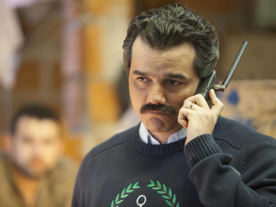 Wagner Moura as Pablo Escobar (Juan Pablo Gutierrez/Netflix)