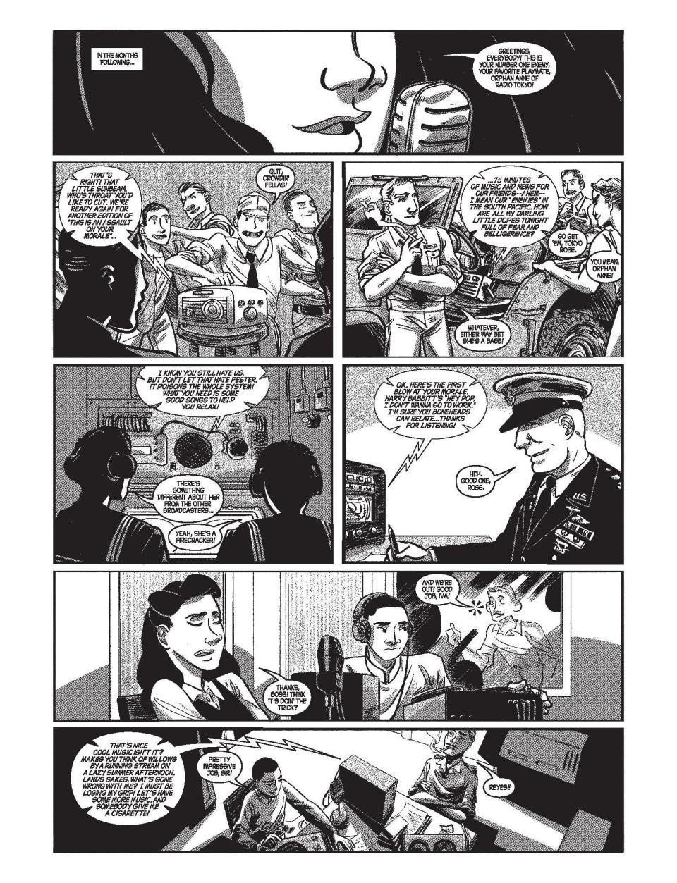 A page from 'Tokyo Rose — Zero Hour'