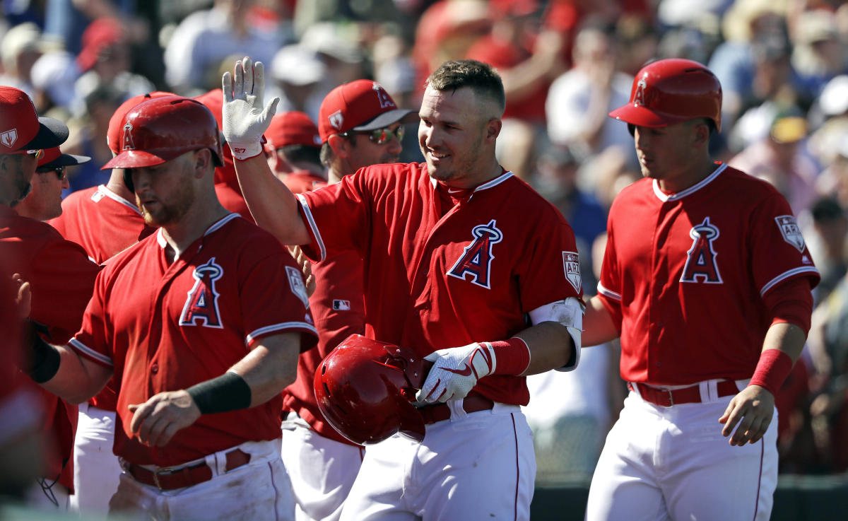 Angels' Mike Trout returns to Philadelphia an MVP contender and a