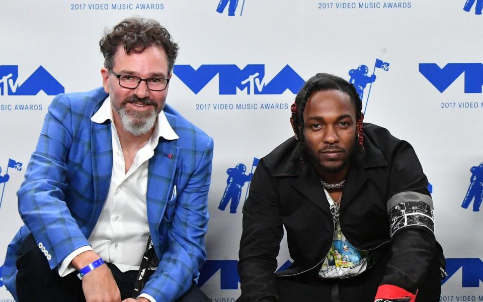 With Kendrick Lamar in 2017 - Steve Granitz