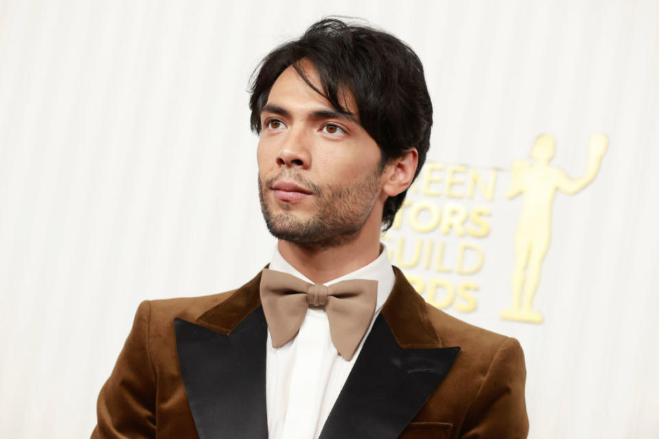 LOS ANGELES, CALIFORNIA - FEBRUARY 26: Diego Calva attends the 29th Annual Screen Actors Guild Awards at Fairmont Century Plaza on February 26, 2023 in Los Angeles, California. (Photo by Emma McIntyre/FilmMagic)