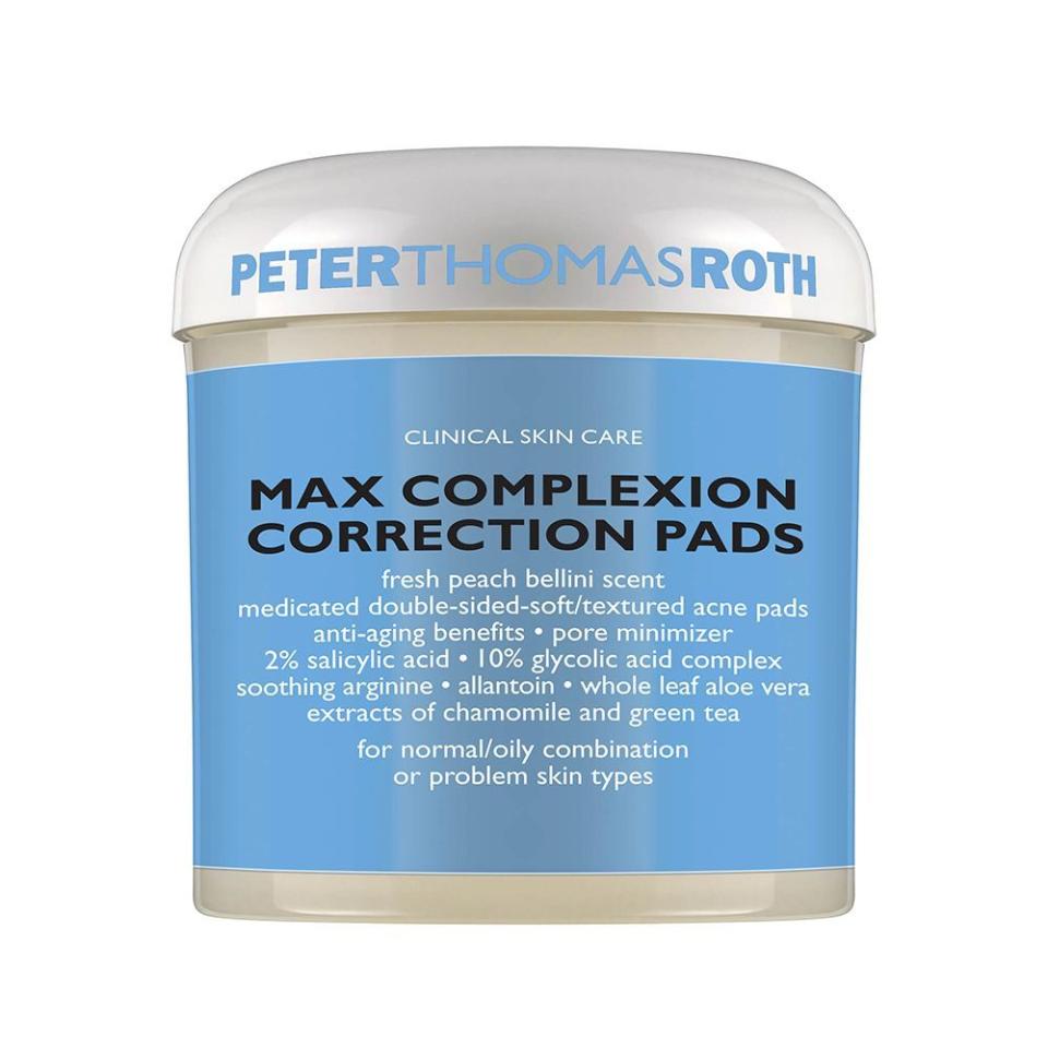 7) Peter Thomas Roth Max Complexion Correction Pads