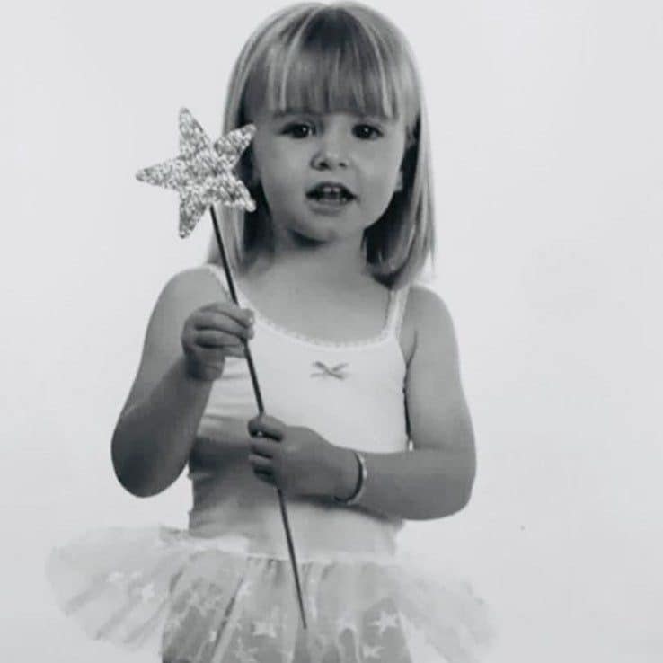 England Lioness captain Leah Williamson aged three - Leah Williamson/Instagram