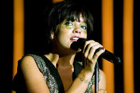 Every year thousands of jazz lovers make the pilgrimage to Montreux Jazz Festival in Switzerland. In 2009, British singer Lily Allen enthralled the audience with a glittering set.