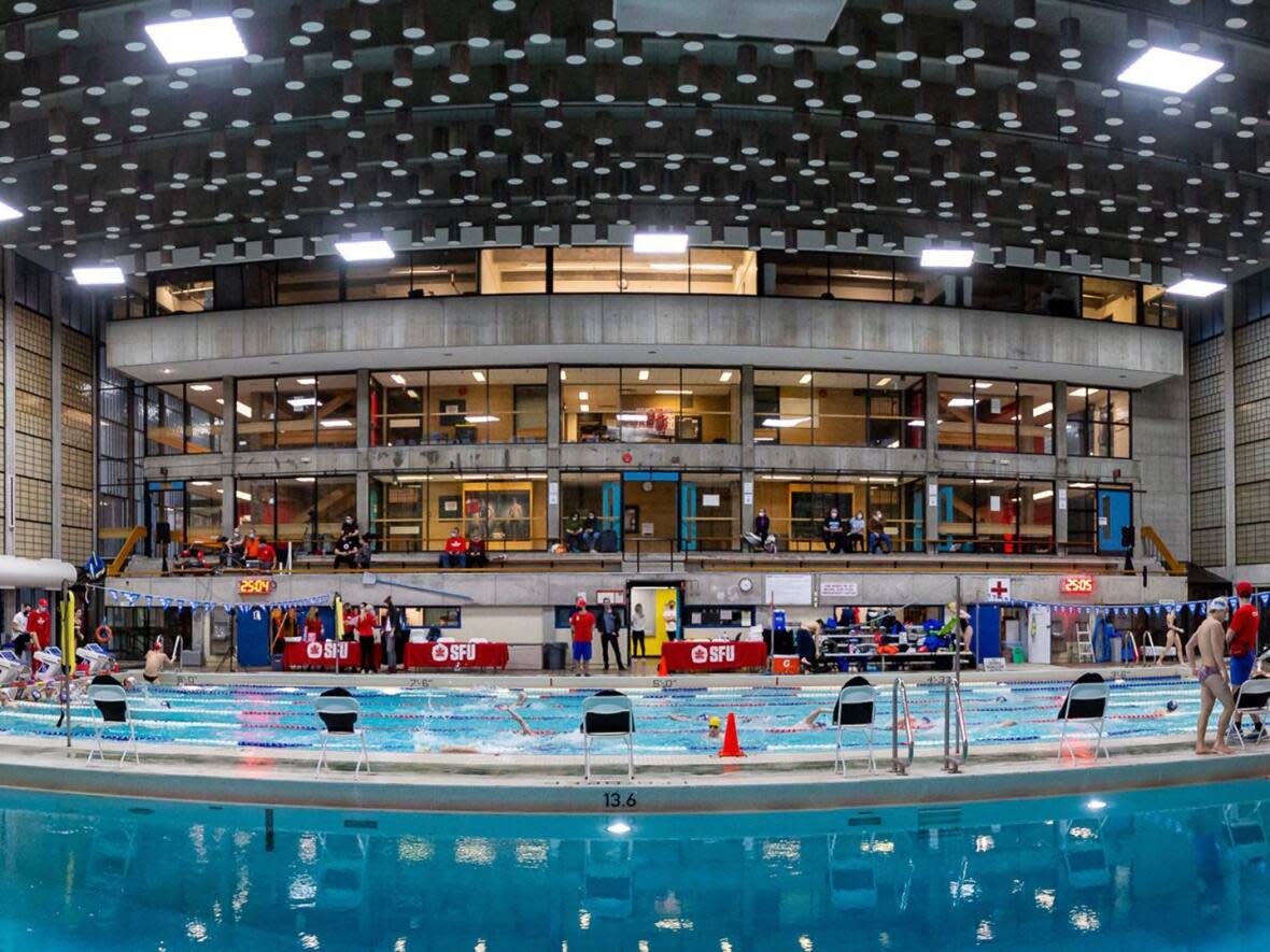 Six SFU varsity swimmers have been excluded from the NCAA Division II championships next week in Indianapolis after the SFU swim program failed to comply with an NCAA bylaw. (submitted by SFU/Paul Yates - image credit)