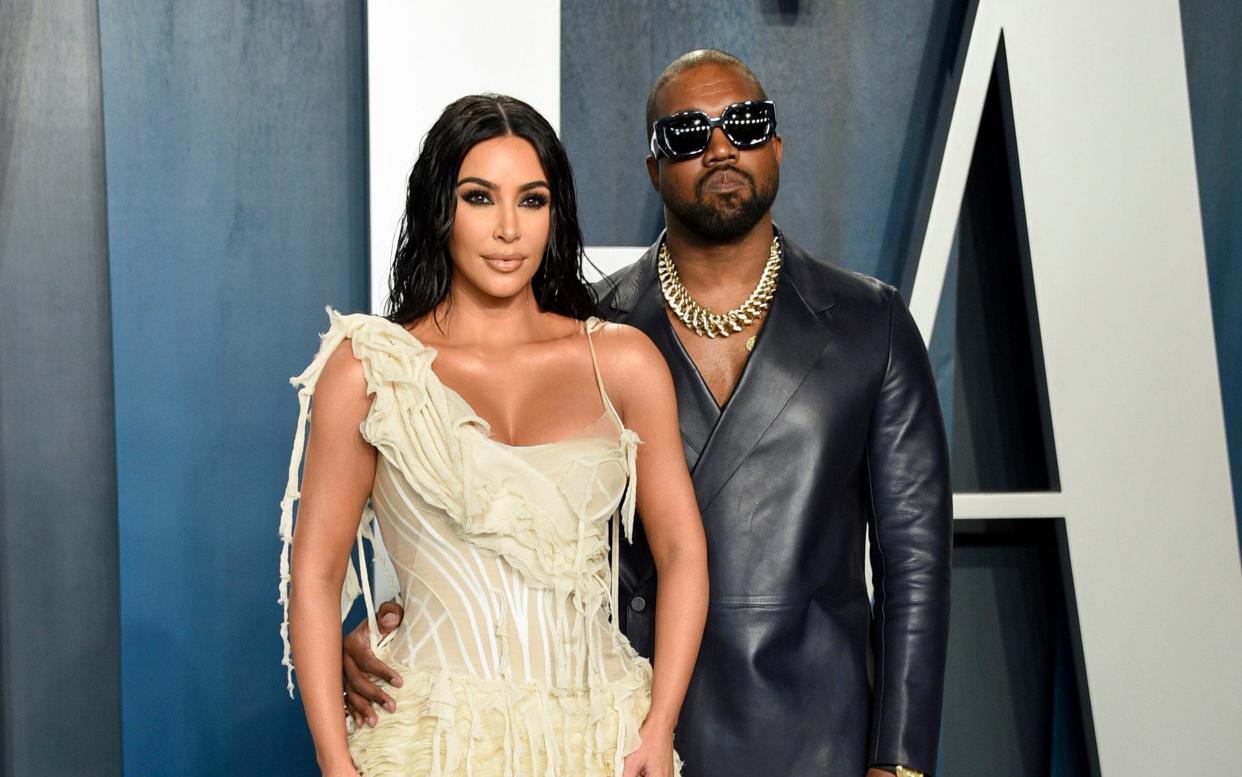 Twitter accounts belonging to Kim Kardashian and her husband, Kanye West, were said to have been targeted  - Evan Agostini