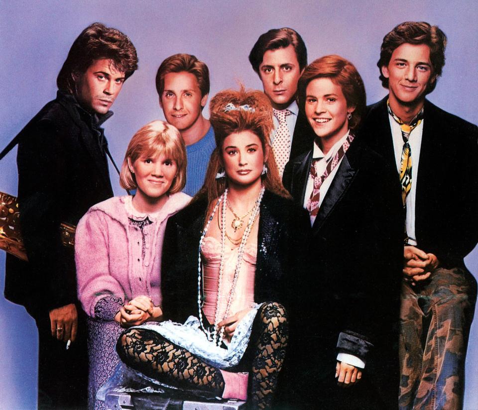 The cast of St Elmo's Fire