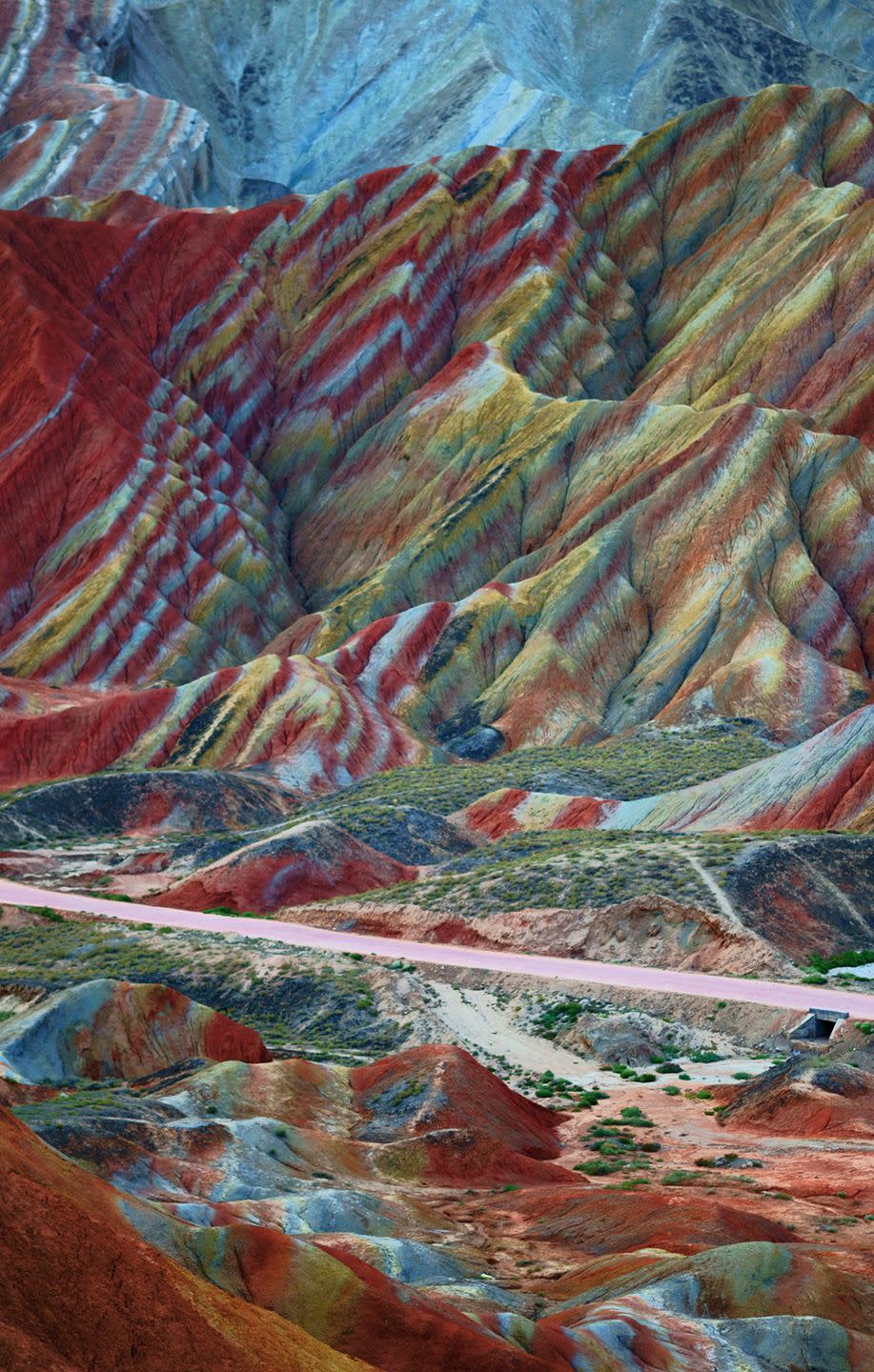 Zhangye Danxia Geopark, China