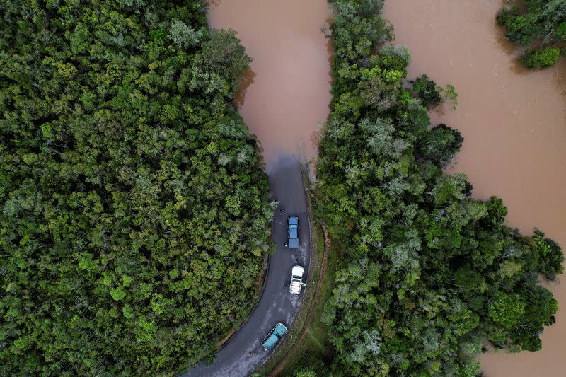 FILE PHOTO: Cyclone Batsirai hits Madagascar