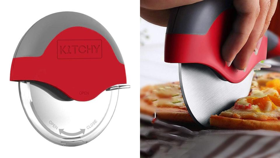 The pizza cutter wheel of your dreams is finally on sale in red.