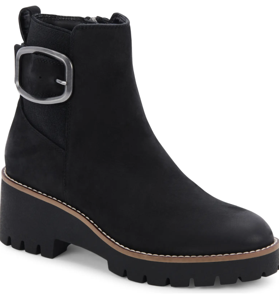 Dahlia Waterproof Bootie in black (Photo via Nordstrom)