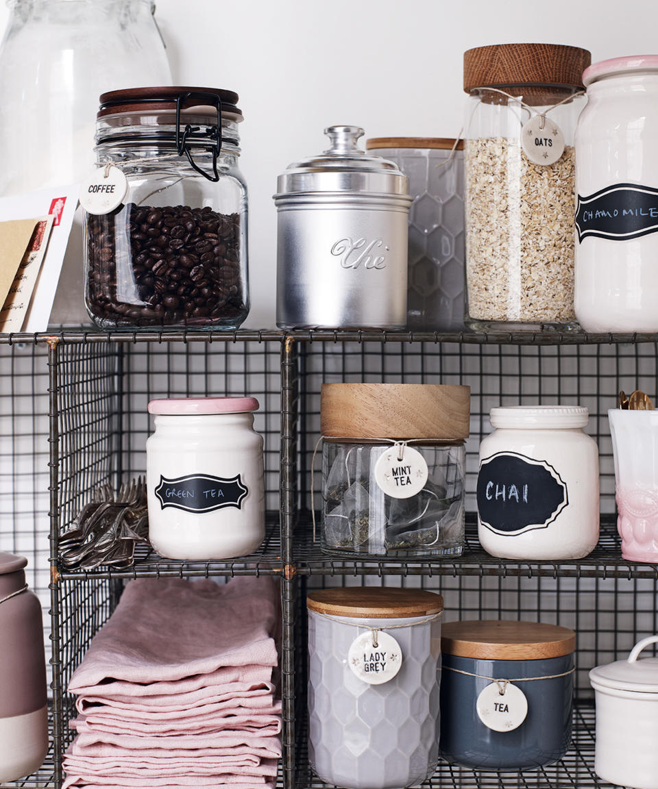 Get small kitchen storage super-organized