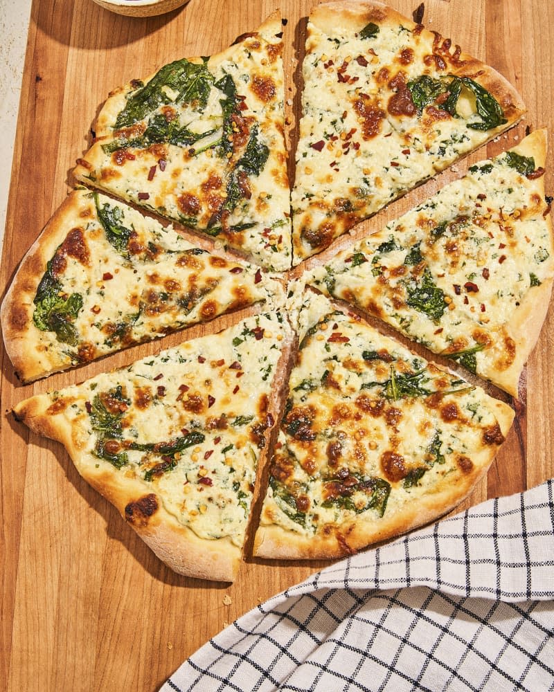 Spinach Pizza 