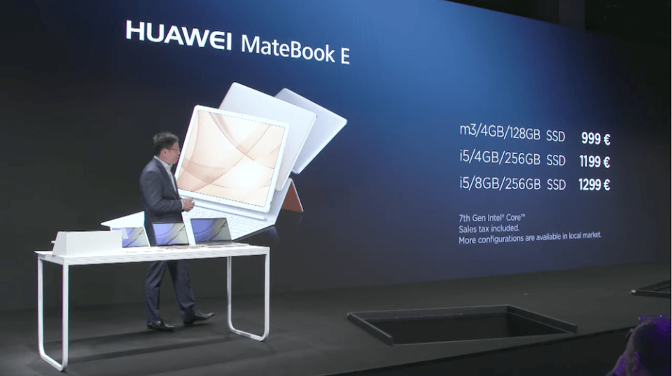HUAWEI MateBook X、E、D 三款筆電產品德國柏林齊發
