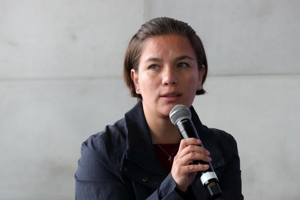 Eva María Gómez, jefa del departamento de oncología médica del Centro Oncológico del Instituto de Seguridad Social del Estado de México. (Foto: EFE)