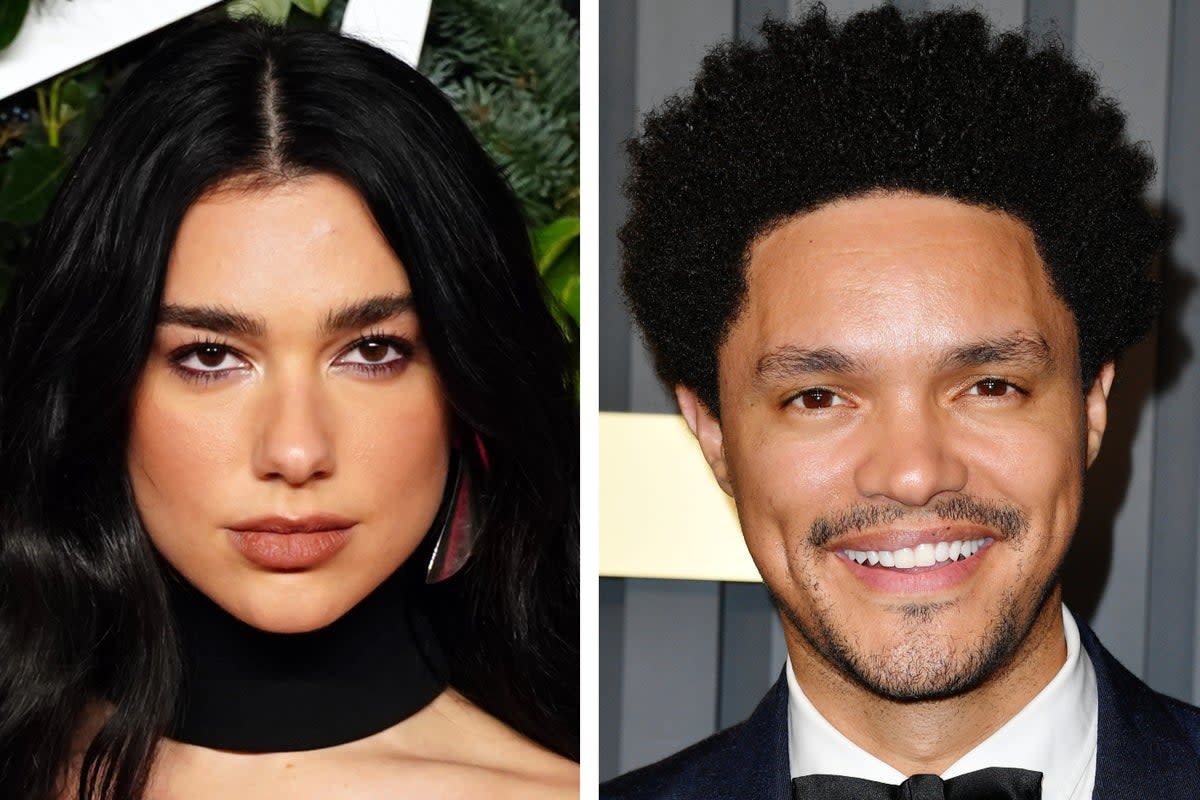Dua Lipa And Trevor Noah are rumoured to be an item  (PA/Getty)