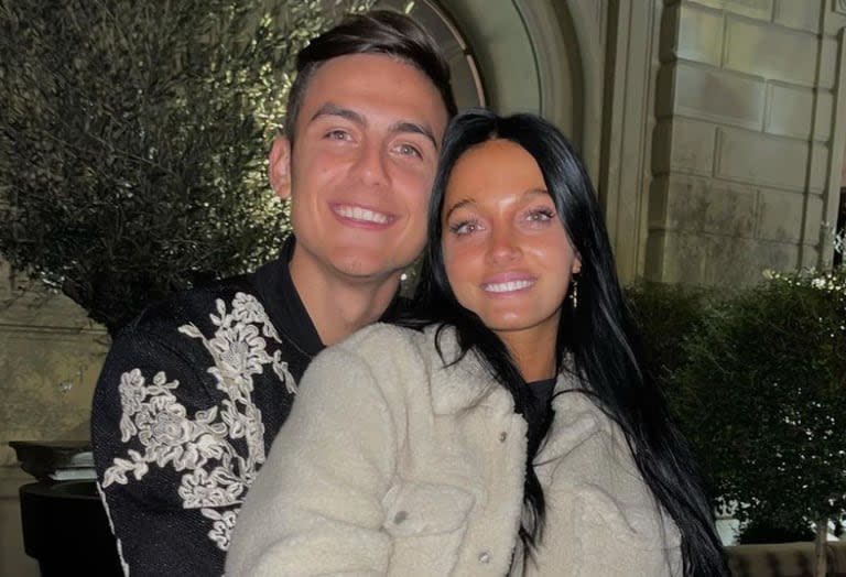 Paulo Dybala y Oriana Sabatini disfrutan de su compromiso en Italia