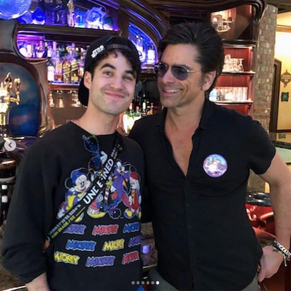 Darren Criss and John Stamos