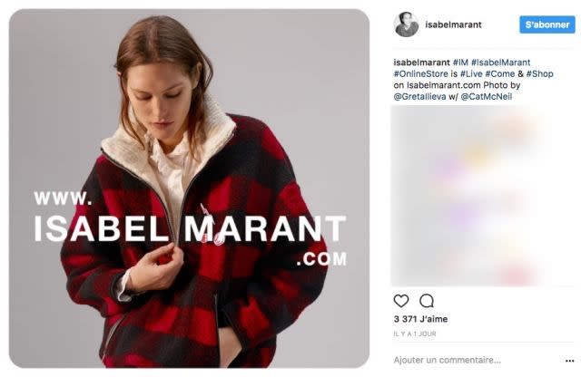 Sprællemand nylon Lignende Isabel Marant's online store goes live