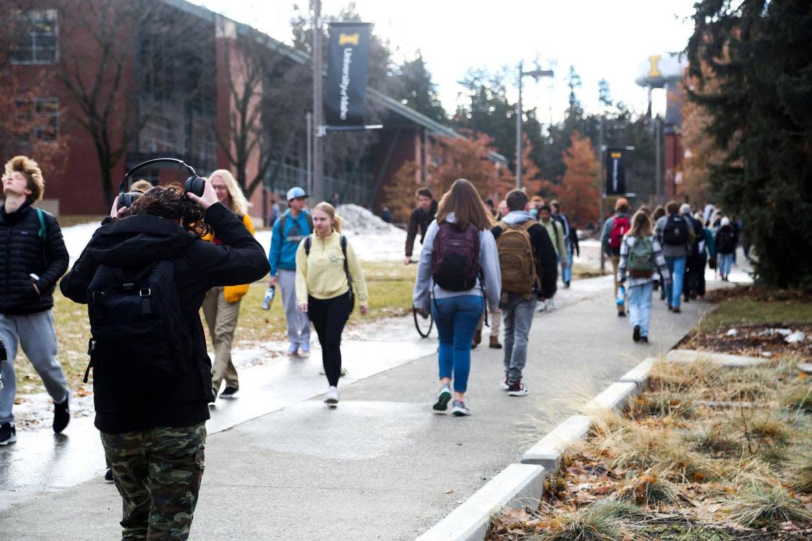 The University of Idaho is creating a nonprofit to buy the University of Phoenix, a for-profit school with a checkered past. Students return to the Moscow campus in January. Angela Palermo/apalermo@idahostatesman.com