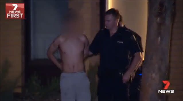 Six boys are in custody over an alleged crime spree. Source: 7 News