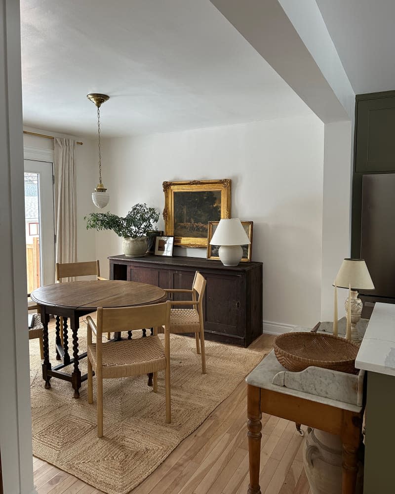 Newly renovated dining room.