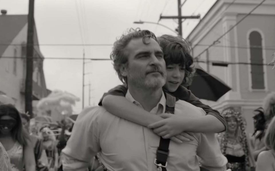 Pristine: Joaquin Phoenix and Woody Norman - Handout