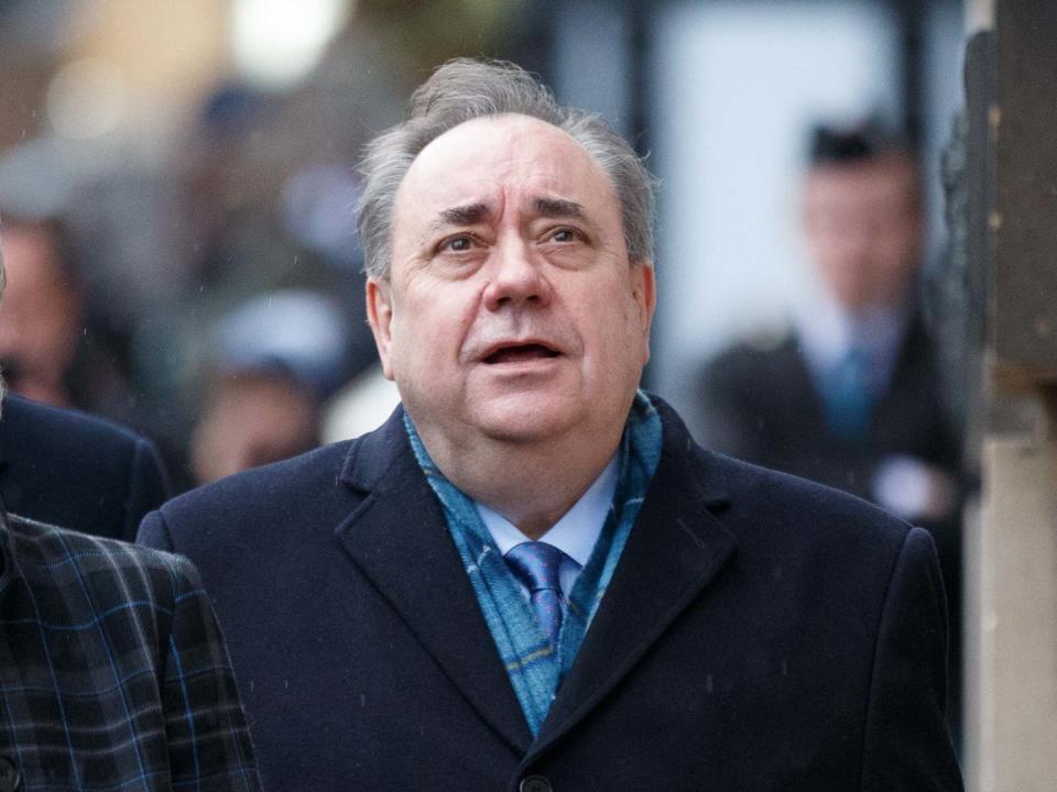 Alex Salmond was acquitted of all 13 rape and sexual assault charges (EPA)