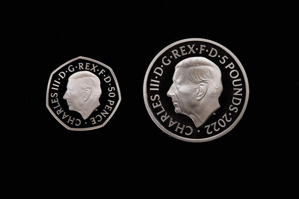 King Charles coin (Tom Harrison / Royal Mint via AFP - Getty Images)