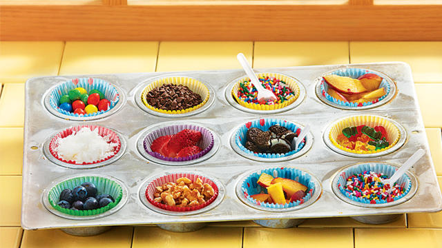 Personalized Ice Cream Toppings Bar