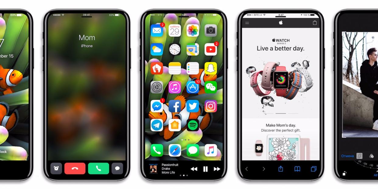 iPhone 8 function area1