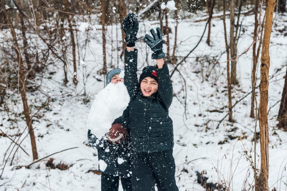 “There hasn’t been a snow day in two years. Just because we have this technology, doesn’t mean we have to use it.” Gill Mannarino told The Post or wanting her children to play in the snow. Stefano Giovannini