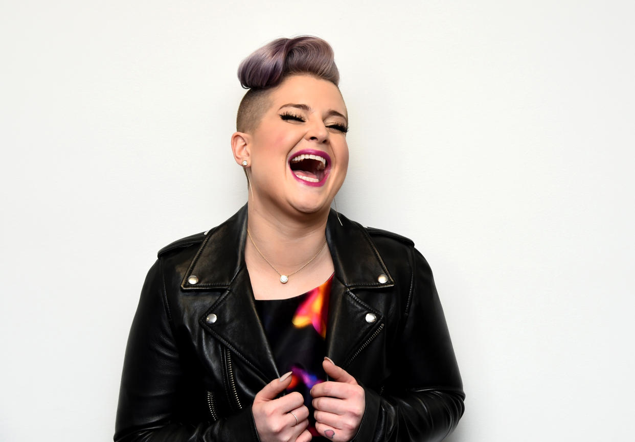 Kelly Osbourne laughing. (Ilya S. Savenok / Getty Images)