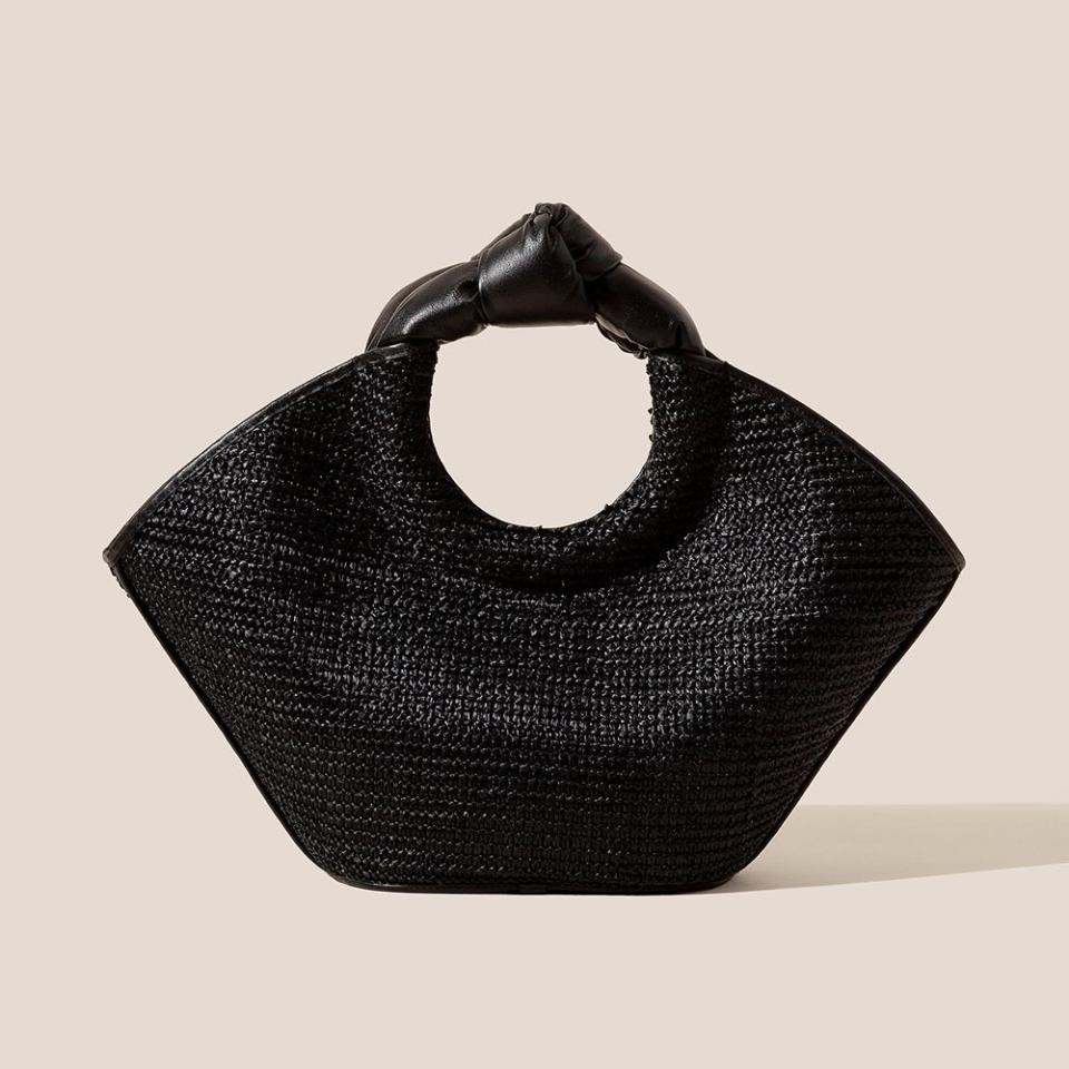 <p><a href="https://hereustudio.com/products/castell-raffia-knotted-handle-tote-bag-black" rel="nofollow noopener" target="_blank" data-ylk="slk:Shop Now;elm:context_link;itc:0;sec:content-canvas" class="link ">Shop Now</a></p><p>Castell Raffia Knotted-handle Tote Bag</p><p>hereustudio.com</p><p>€620.00</p>