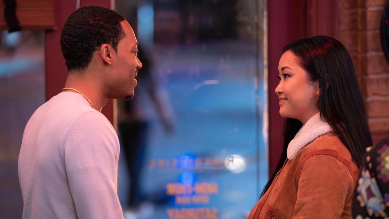  Tyler James Williams and Lana Condor in Abbott Elementary. 