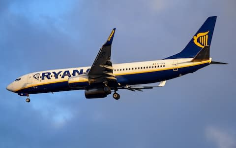 Ryanair - Credit: Alamy Stock Photo