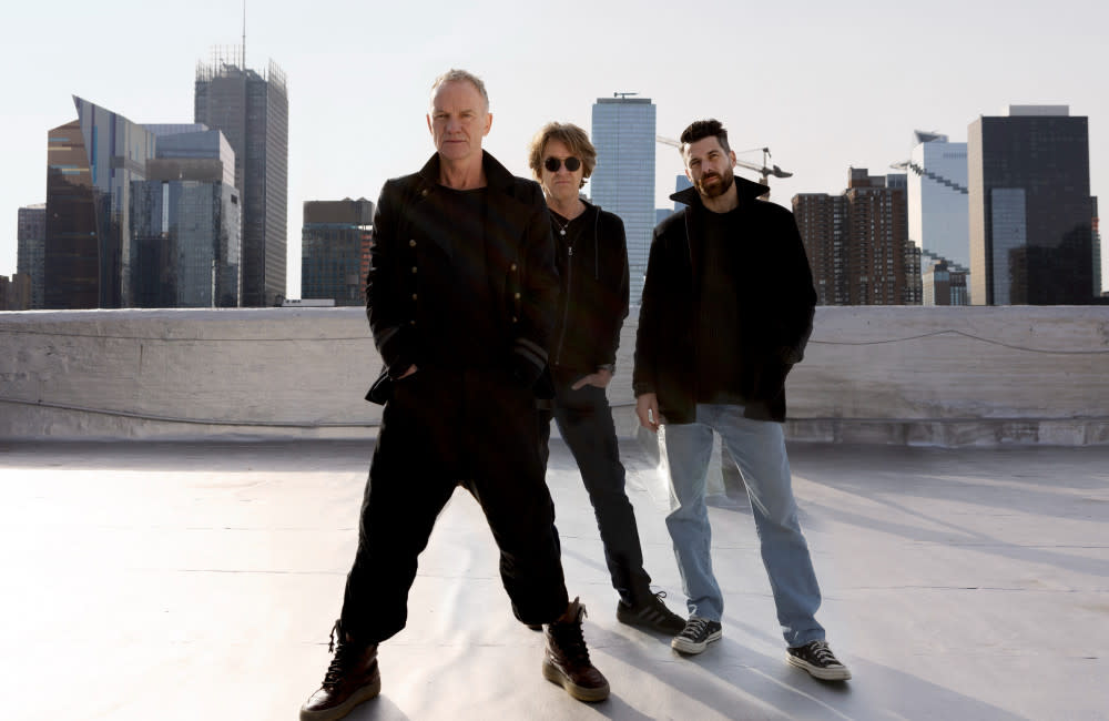 Sting is touring as part of a trio with Dominic Miller and Chris Maas credit:Bang Showbiz