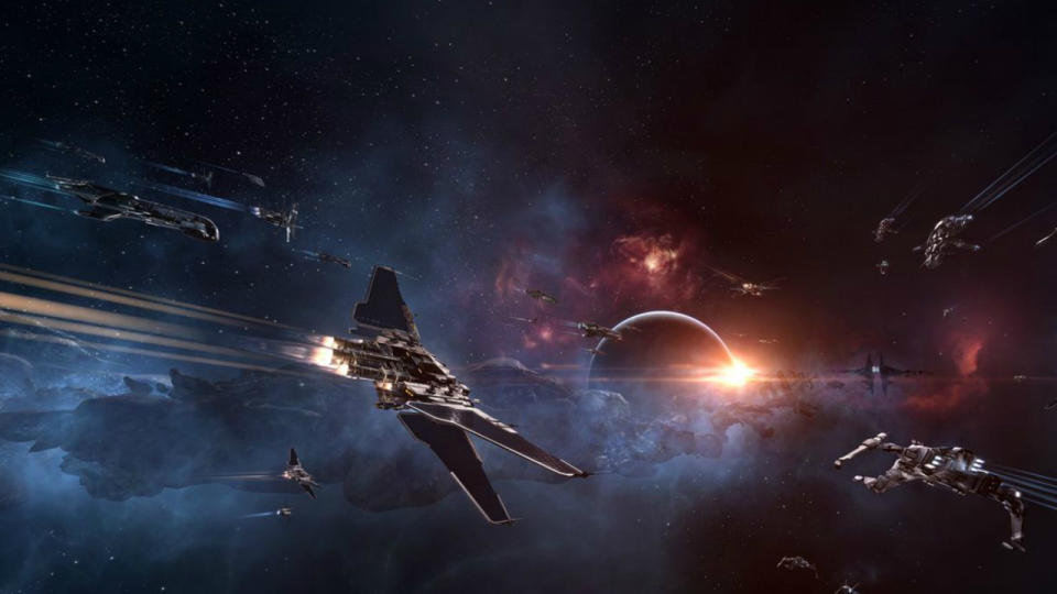 best sci-fi games - eve online