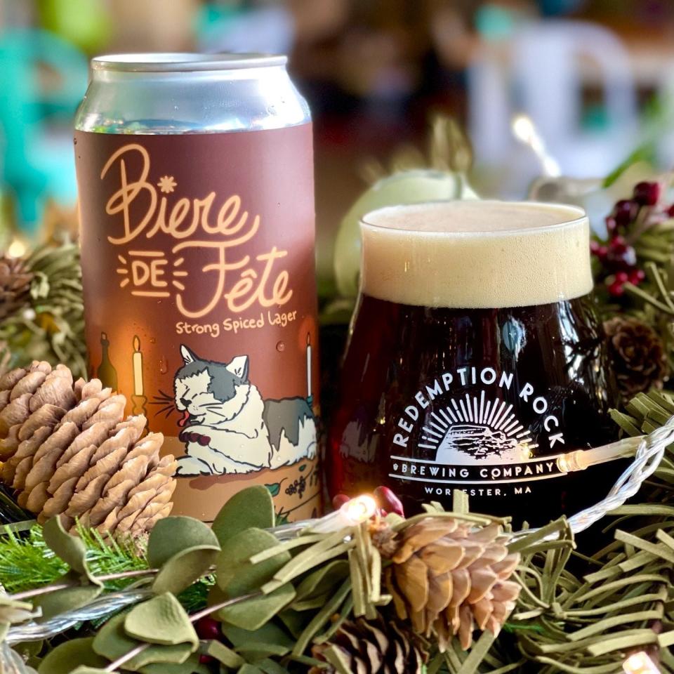 Redemption Rock uses a spice blend from a local purveyor to create its malt and spice-forward holiday lager.